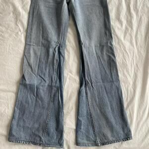 Re/done Levi jeans. Wide leg/flared. Size 25